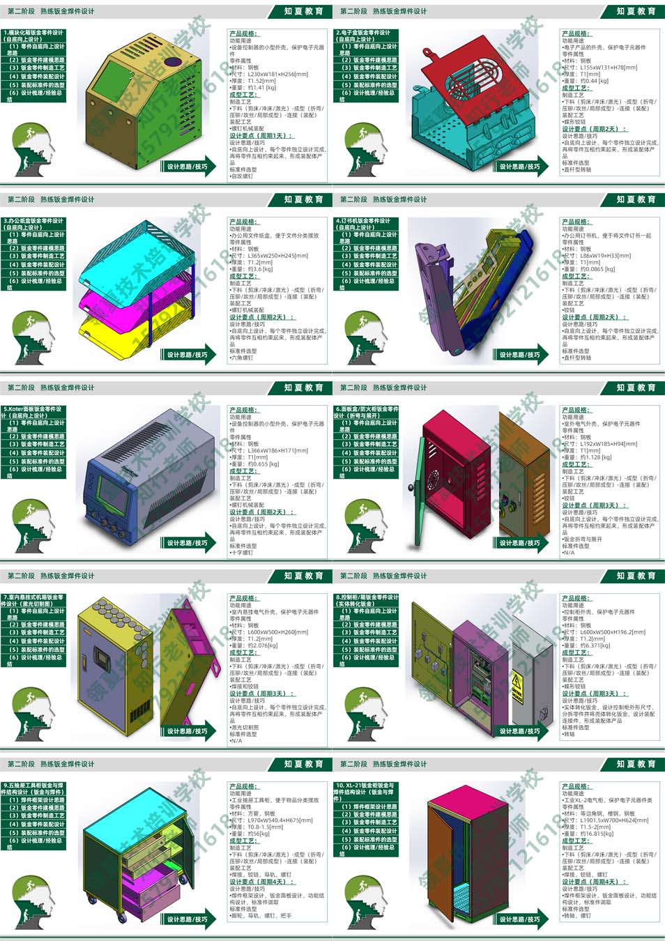 领夏SolidWorks钣金焊件设计培训第二阶段课件PPT
