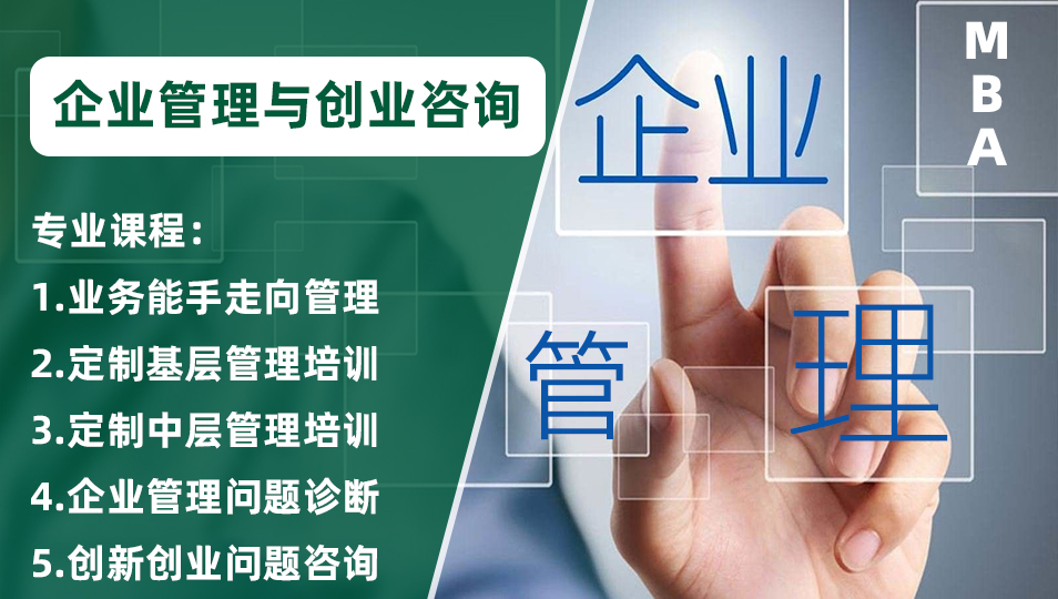 企业管理与创业-教育培训内训课程